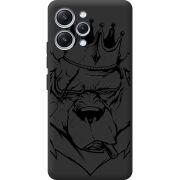 Черный чехол BoxFace Xiaomi Redmi 12 Bear King