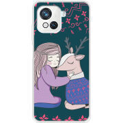 Чехол BoxFace Blackview Oscal C80 Girl and deer