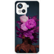 Чехол BoxFace Blackview Oscal C80 Exquisite Purple Flowers