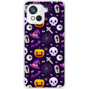 Чехол BoxFace Blackview Oscal C80 Halloween Purple Mood