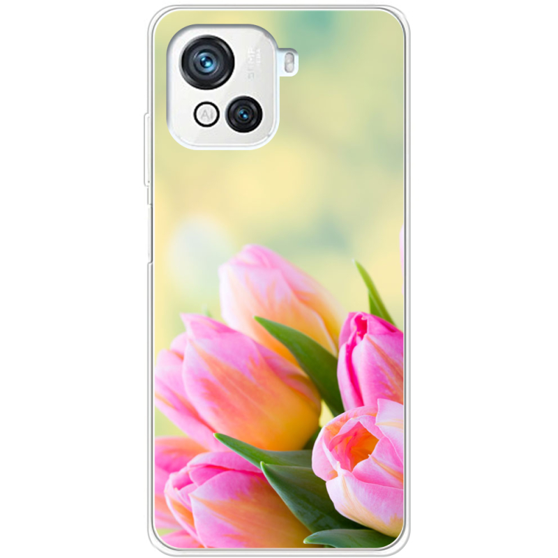 Чехол BoxFace Blackview Oscal C80 Bouquet of Tulips