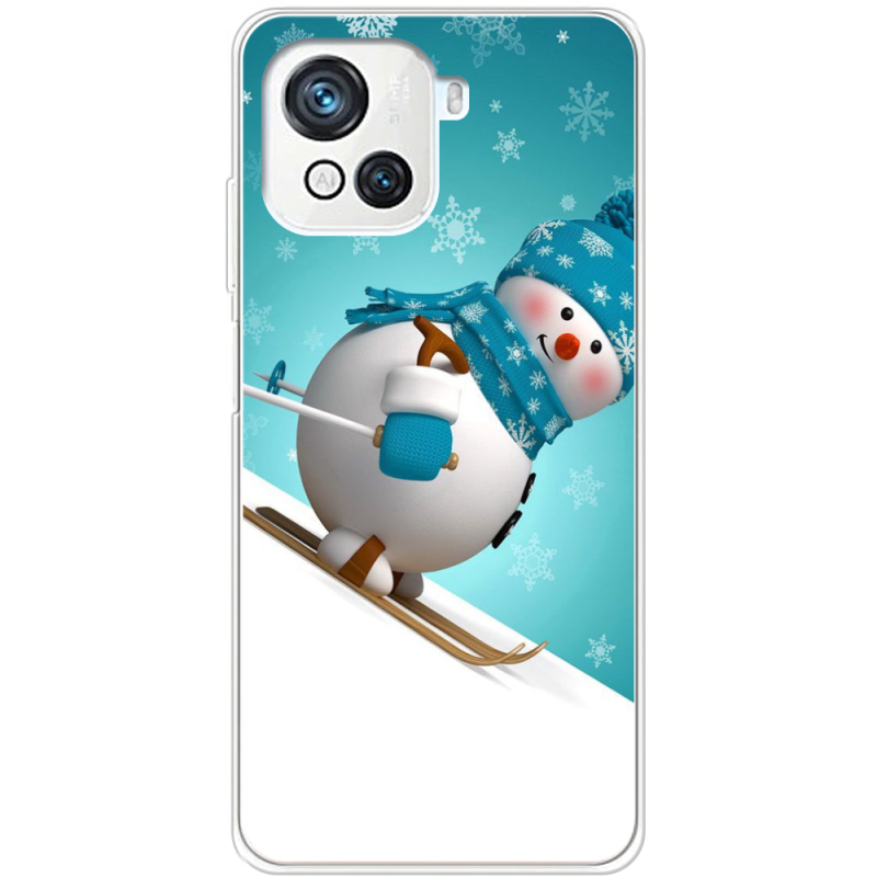 Чехол BoxFace Blackview Oscal C80 Skier Snowman