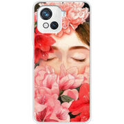 Чехол BoxFace Blackview Oscal C80 Girl in Flowers