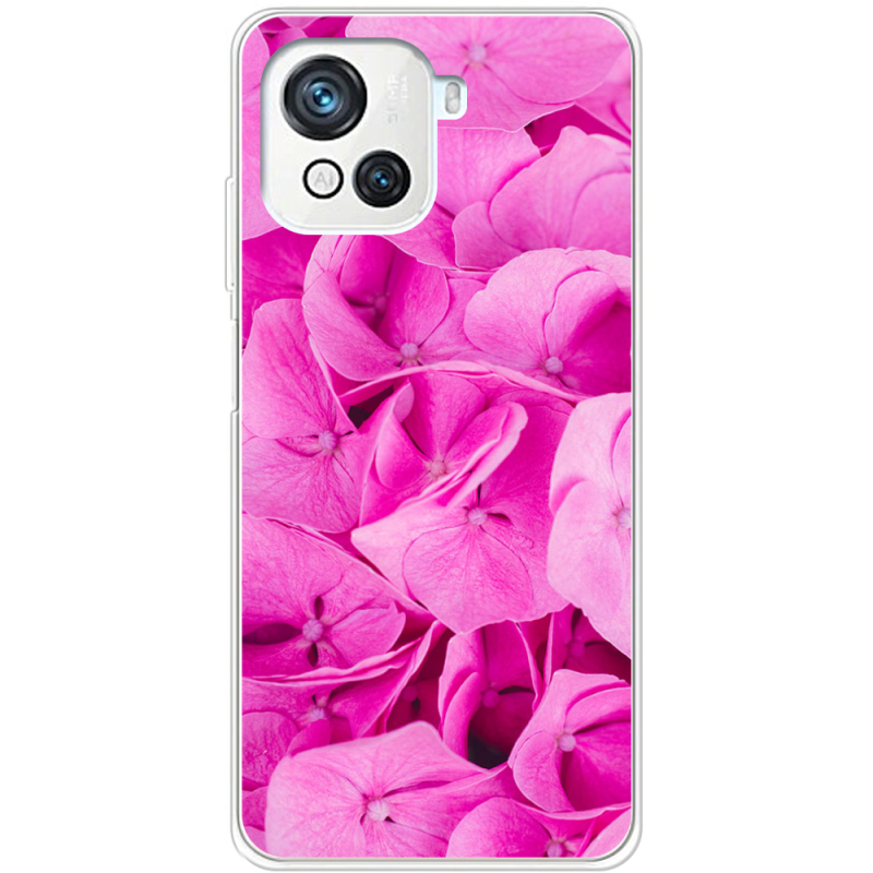 Чехол BoxFace Blackview Oscal C80 Pink Flowers