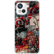 Чехол BoxFace Blackview Oscal C80 Marvel Avengers