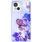 Чехол BoxFace Blackview Oscal C80 Orchids and Butterflies