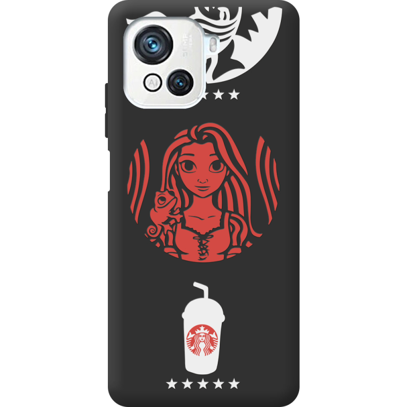 Черный чехол BoxFace Blackview Oscal C80 RedWhite Coffee