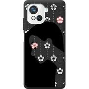 Черный чехол BoxFace Blackview Oscal C80 Flower Hair