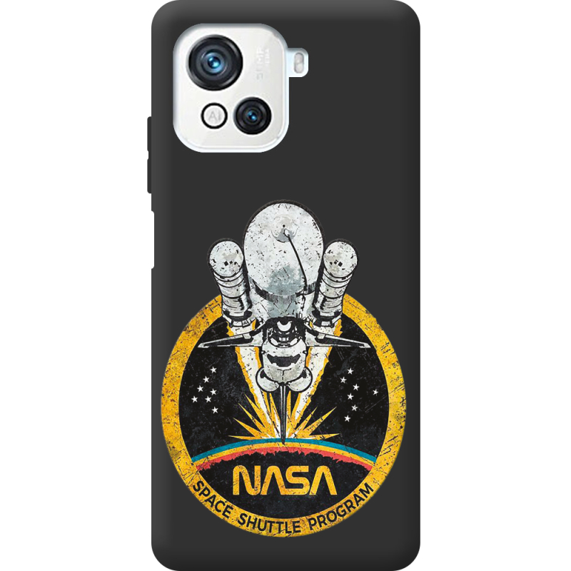 Черный чехол BoxFace Blackview Oscal C80 NASA Spaceship