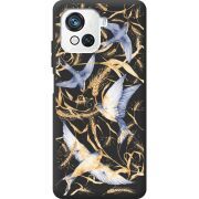 Черный чехол BoxFace Blackview Oscal C80 Ластівки