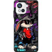 Черный чехол BoxFace Blackview Oscal C80 Малий вухань