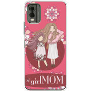 Чехол BoxFace Nokia C32 GirlMom