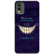 Чехол BoxFace Nokia C32 Cheshire Cat