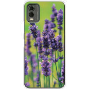 Чехол BoxFace Nokia C32 Green Lavender