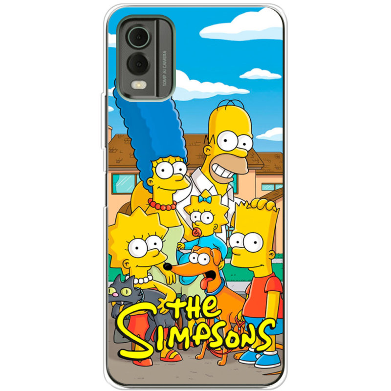 Чехол BoxFace Nokia C32 The Simpsons