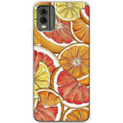 Чехол BoxFace Nokia C32 Citrus Pattern