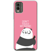 Чехол BoxFace Nokia C32 Dont Touch My Phone Panda