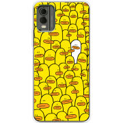 Чехол BoxFace Nokia C32 Yellow Ducklings