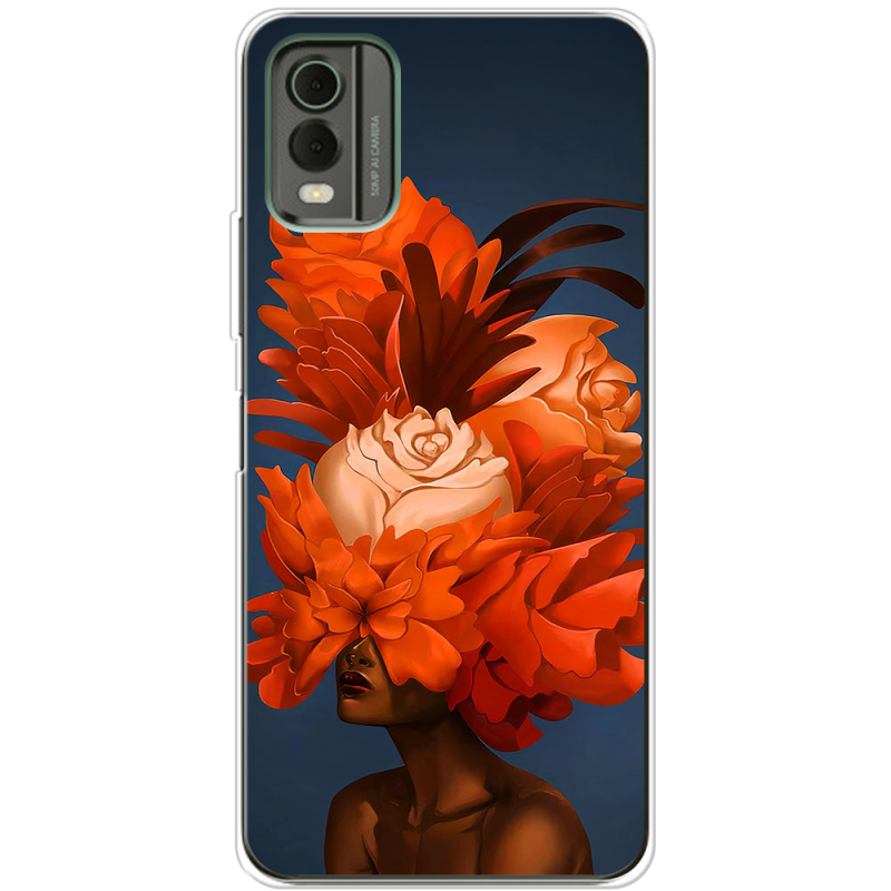 Чехол BoxFace Nokia C32 Exquisite Orange Flowers