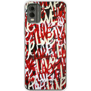 Чехол BoxFace Nokia C32 Love Graffiti