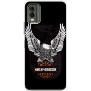 Чехол BoxFace Nokia C32 Harley Davidson and eagle