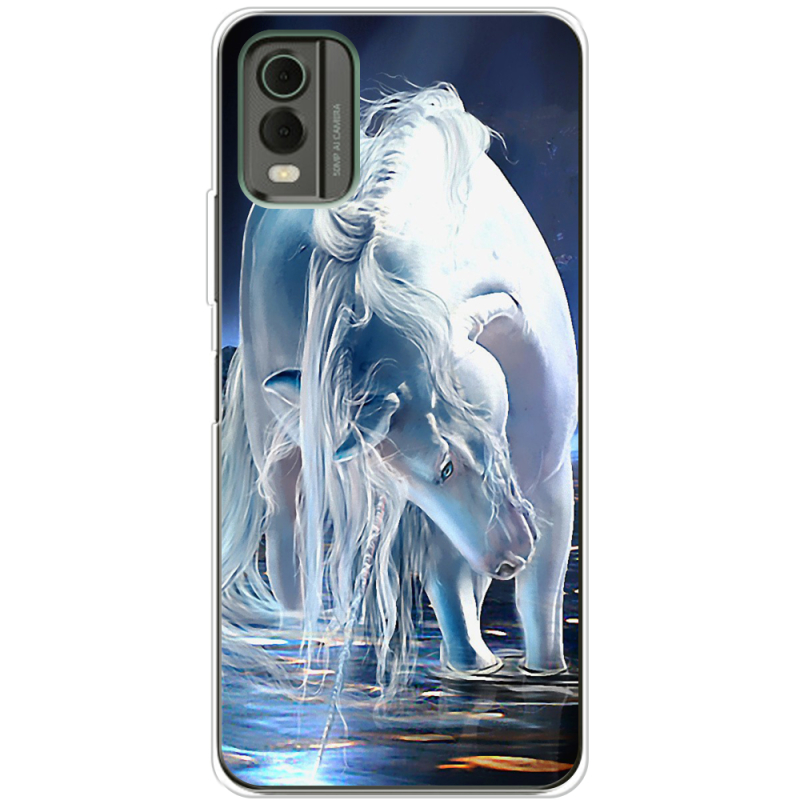 Чехол BoxFace Nokia C32 White Horse