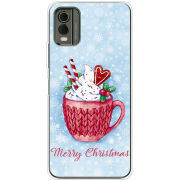 Чехол BoxFace Nokia C32 Spicy Christmas Cocoa