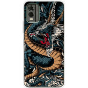 Чехол BoxFace Nokia C32 Dragon Ryujin