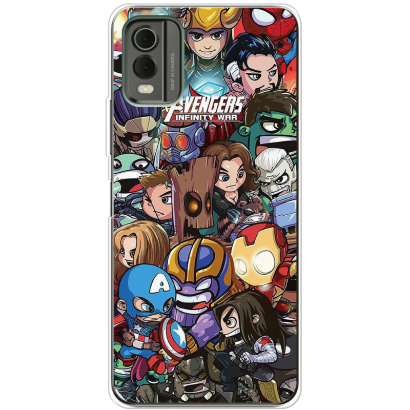 Чехол BoxFace Nokia C32 Avengers Infinity War