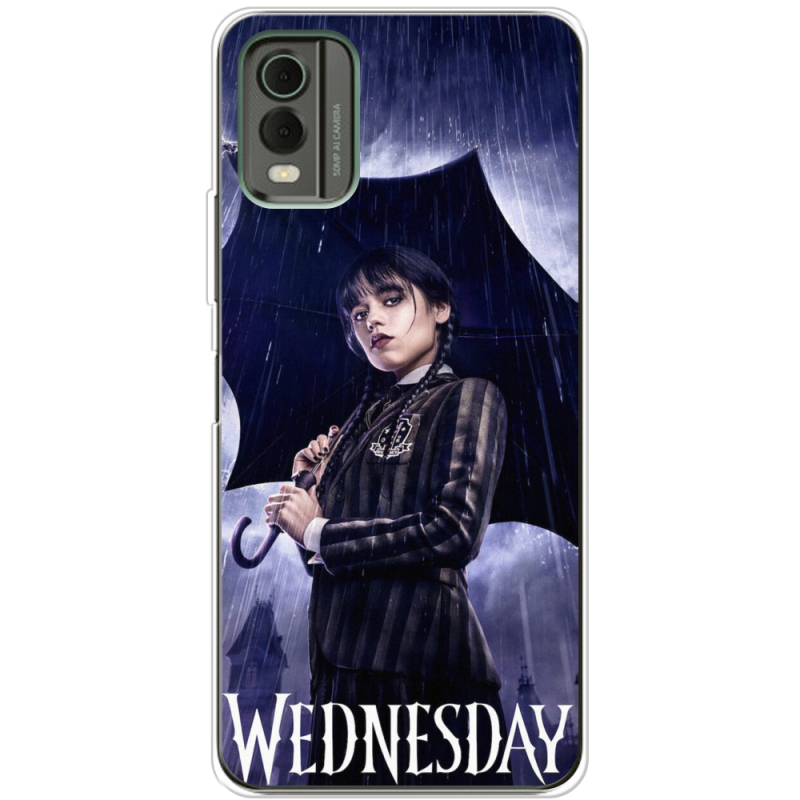 Чехол BoxFace Nokia C32 Wednesday Addams