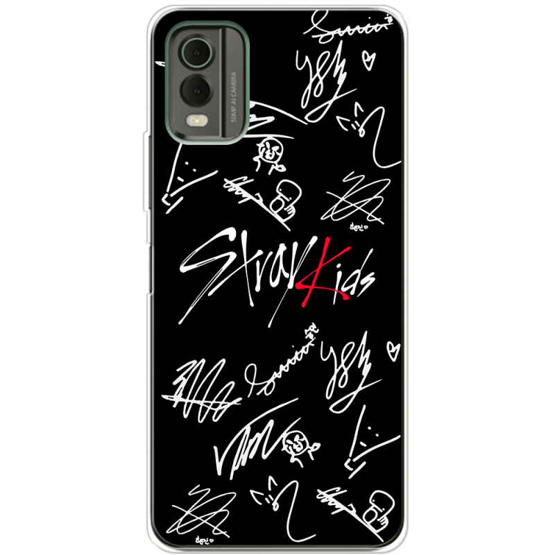 Чехол BoxFace Nokia C32 Stray Kids автограф