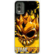 Чехол BoxFace Nokia C32 StandOff 2 gold