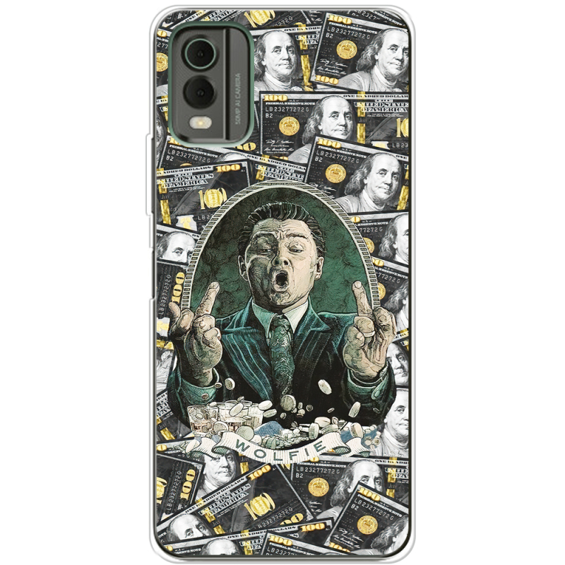 Чехол BoxFace Nokia C32 Wolfie