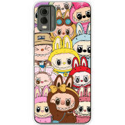 Чехол BoxFace Nokia C32 Labubu