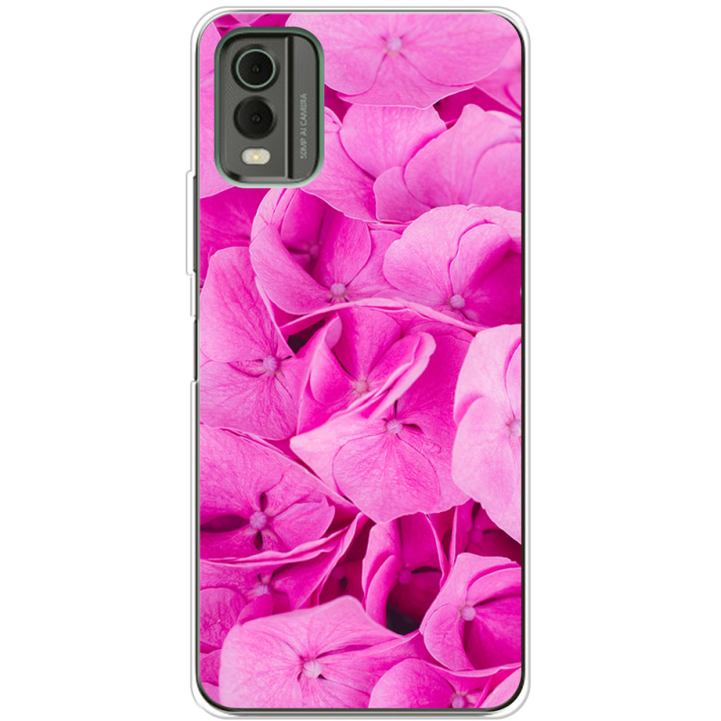 Чехол BoxFace Nokia C32 Pink Flowers