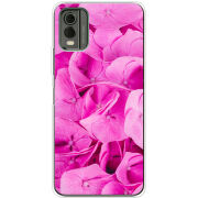 Чехол BoxFace Nokia C32 Pink Flowers