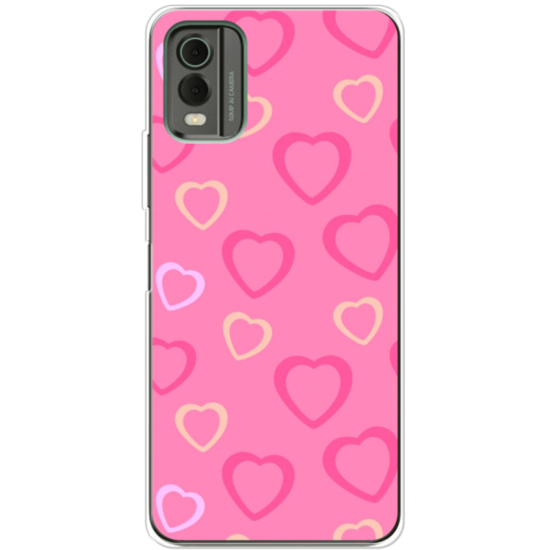 Чехол BoxFace Nokia C32 Sugar Hearts