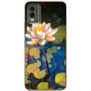 Чехол BoxFace Nokia C32 Waterlily