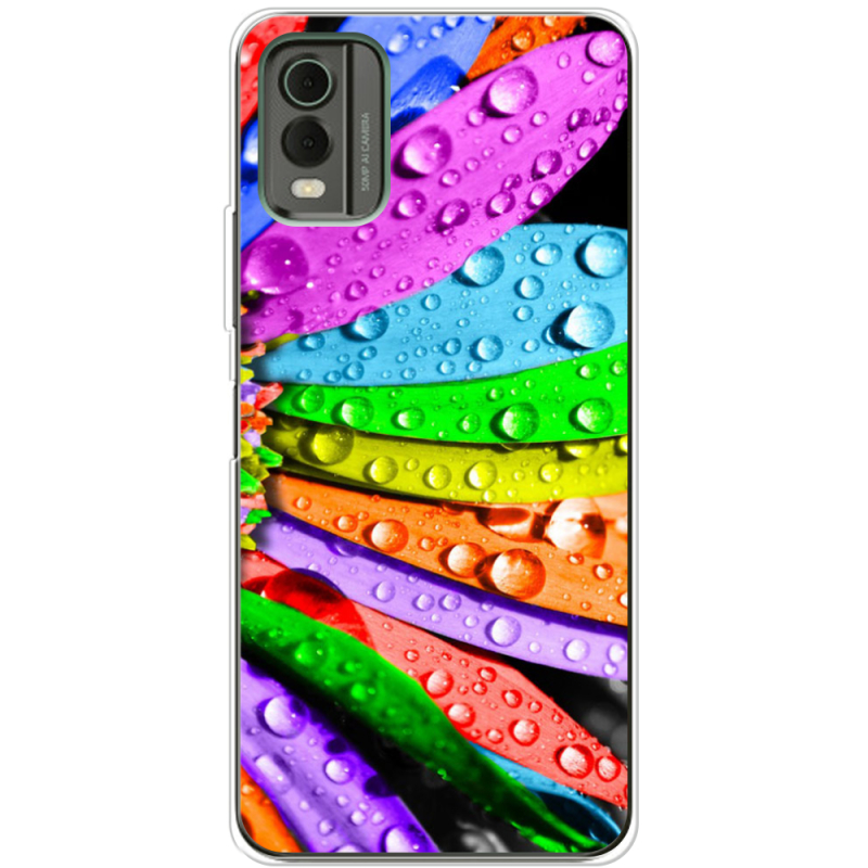 Чехол BoxFace Nokia C32 Colored Chamomile