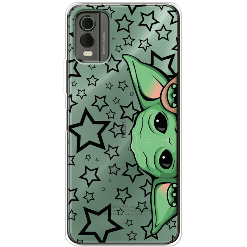 Прозрачный чехол BoxFace Nokia C32 Baby Yoda