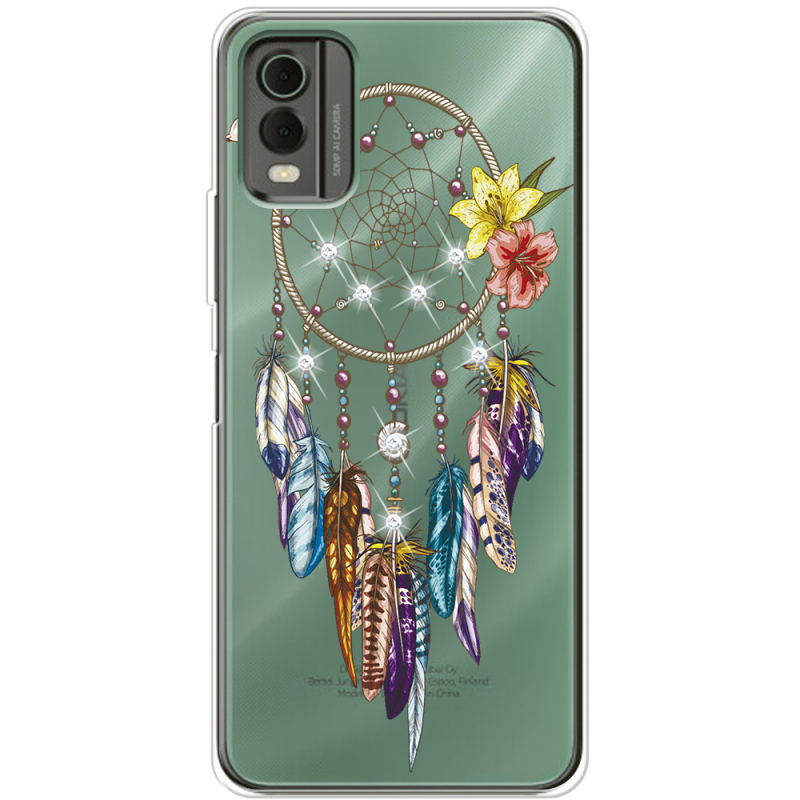 Чехол со стразами Nokia C32 Dreamcatcher