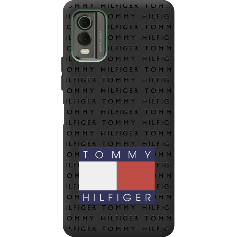 Черный чехол BoxFace Nokia C32 Tommy Print