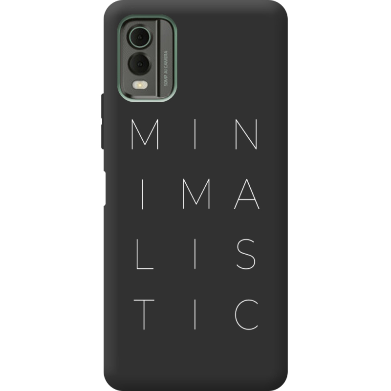 Черный чехол BoxFace Nokia C32 Minimalistic