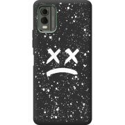 Черный чехол BoxFace Nokia C32 Sad Way