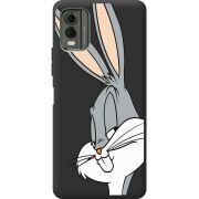 Черный чехол BoxFace Nokia C32 Lucky Rabbit