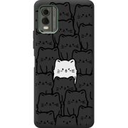Черный чехол BoxFace Nokia C32 