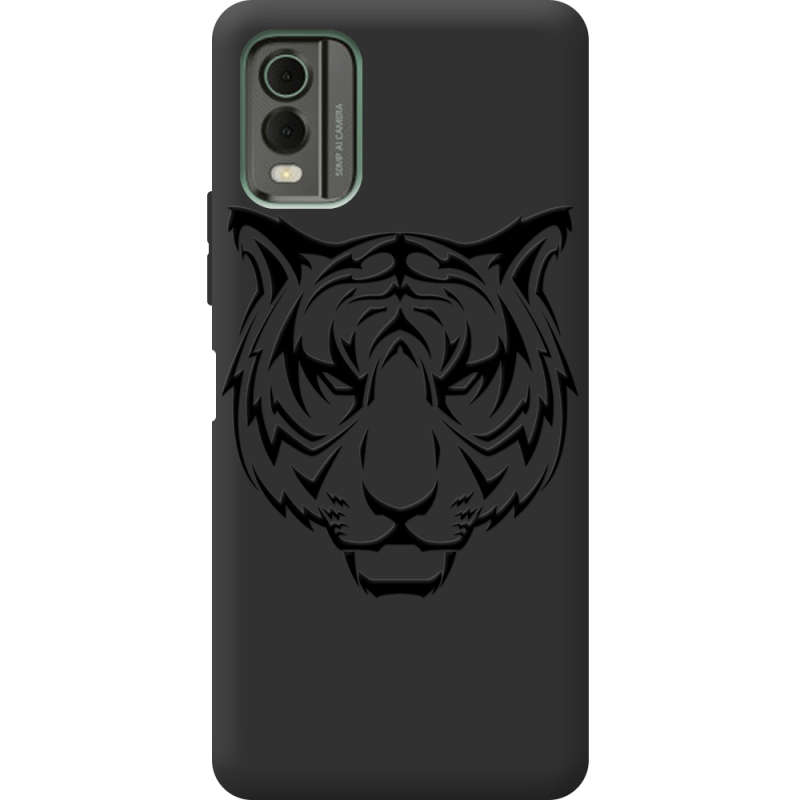 Черный чехол BoxFace Nokia C32 Tiger