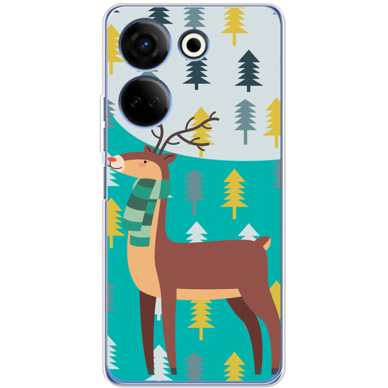 Чехол BoxFace Tecno Camon 20 Pro 4G Foresty Deer