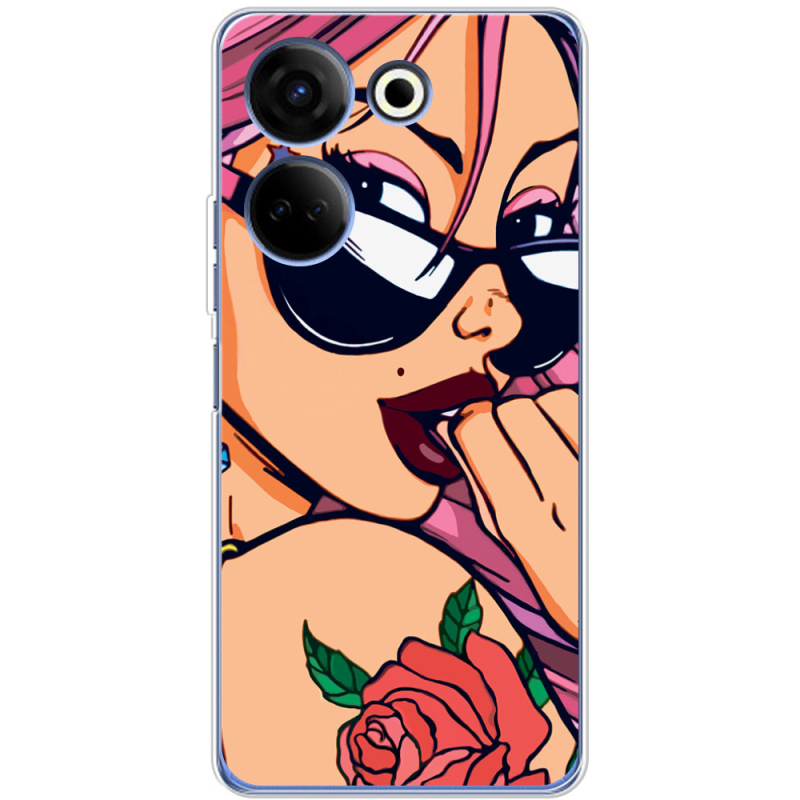 Чехол BoxFace Tecno Camon 20 Pro 4G Pink Girl