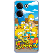 Чехол BoxFace Tecno Camon 20 Pro 4G The Simpsons